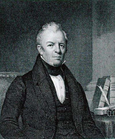 James Kent (1763-1847) wyryty przez Ashera Browna Duranda (1796-1886) (rycina) autorstwa Frederick R. (after) Spencer