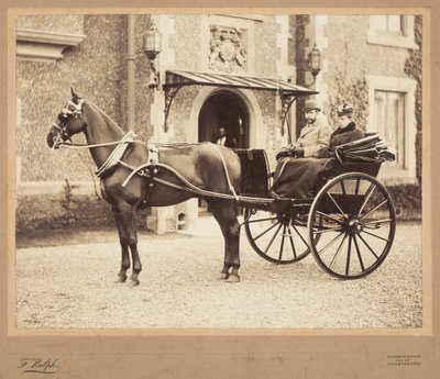 Król Jerzy V i królowa Maria, c.1890 autorstwa Frederick Ralph