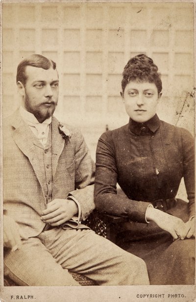 Książę Jerzy i księżniczka Wiktoria autorstwa Frederick Ralph