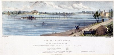 Chelsea Water Works, nowa rura kablowa autorstwa Frederick Rumble