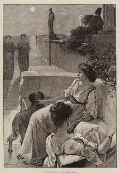 Nadchodzące wydarzenia rzucają swoje cienie wcześniej autorstwa Frederick Sargent
