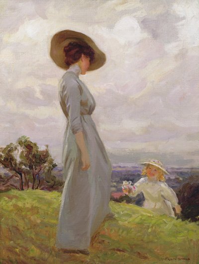 Wspinaczka na wzgórze autorstwa Frederick Stead