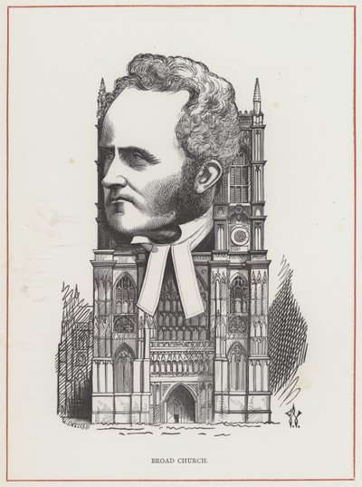 Dziekan Stanley, Broad Church autorstwa Frederick Waddy