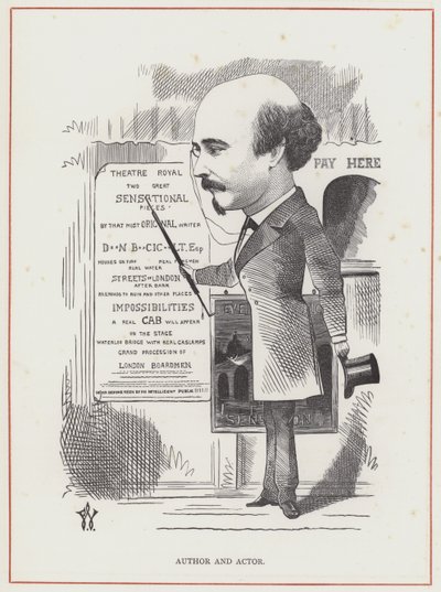 Dion Boucicault autorstwa Frederick Waddy