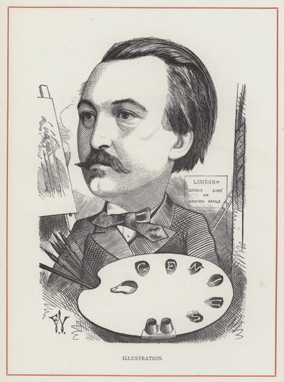 Gustave Dore, ilustracja autorstwa Frederick Waddy