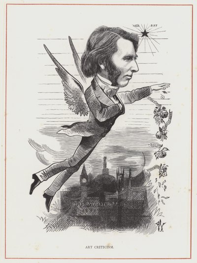 John Ruskin, Krytyka sztuki autorstwa Frederick Waddy