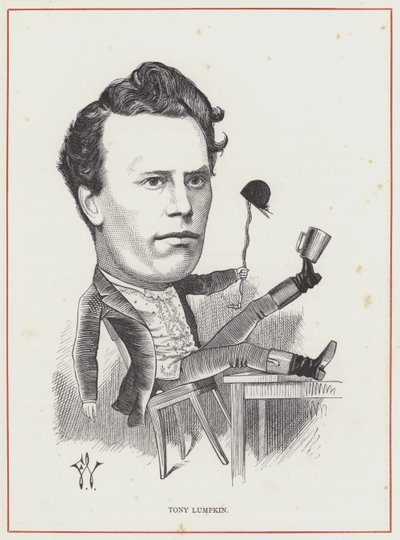 Lionel Brough autorstwa Frederick Waddy
