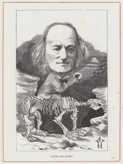 Profesor Richard Owen autorstwa Frederick Waddy