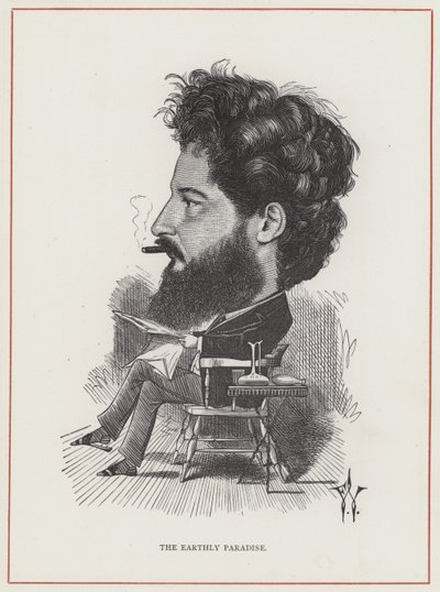 William Morris, Ziemski raj autorstwa Frederick Waddy