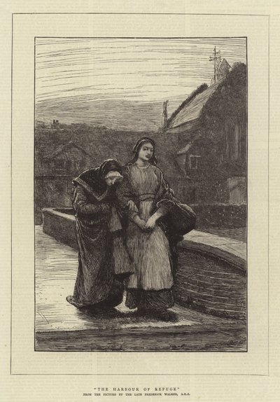 Port Schronienia autorstwa Frederick Walker