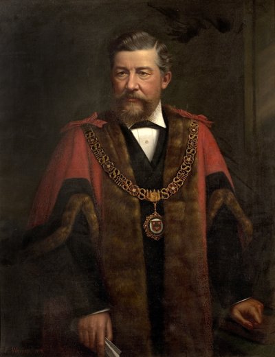 Radny W.G. Ward, 1878 autorstwa Frederick Warsop