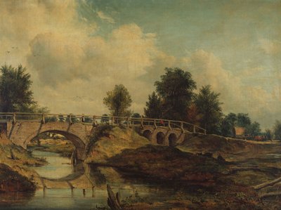 Most na rzece Stour autorstwa Frederick Waters Watts