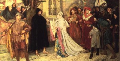 Pokuta księżnej Gloucester autorstwa Frederick William Davis