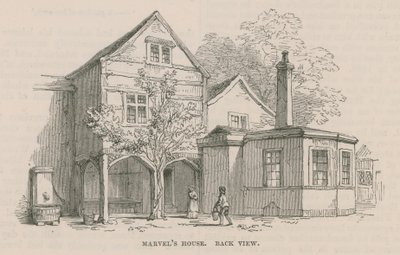 Dom Andrew Marvela, Highgate autorstwa Frederick William Fairholt