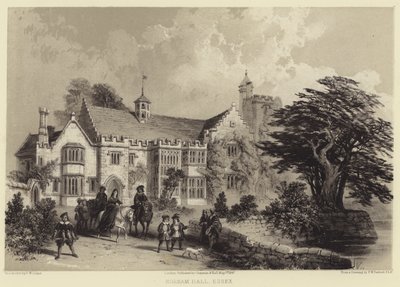 Horham Hall, Essex autorstwa Frederick William Fairholt