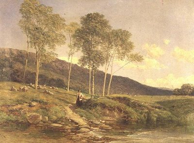 Ścieżka przez łąki autorstwa Frederick William Hulme