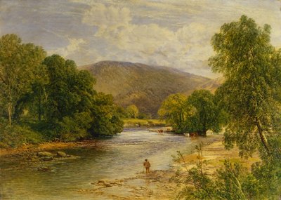 Bettys Y Coed, Północna Walia (olej na płótnie) autorstwa Frederick William Hulme