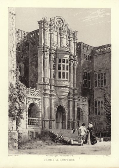 Bramshill, Hampshire (litotinta) autorstwa Frederick William Hulme