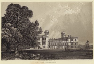 Zamek Ashby, Northamptonshire autorstwa Frederick William Hulme