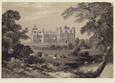 Hatfield House, Hertfordshire autorstwa Frederick William Hulme