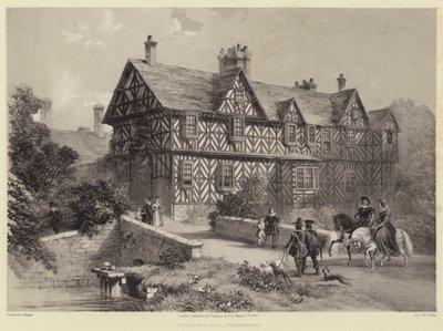 Pitchford Hall, Shropshire autorstwa Frederick William Hulme
