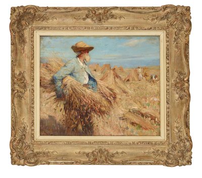 Czas żniw (olej na płótnie) autorstwa Frederick William Jackson