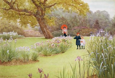 W ogrodzie autorstwa Frederick William Jackson