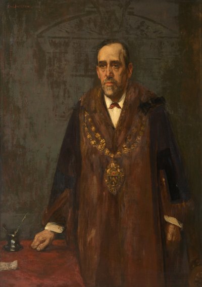 Portret Jacksona Brierleya, ok. 1898-99 (olej na płótnie) autorstwa Frederick William Jackson