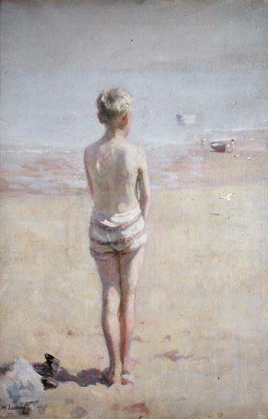 Kąpiący się autorstwa Frederick William Jackson