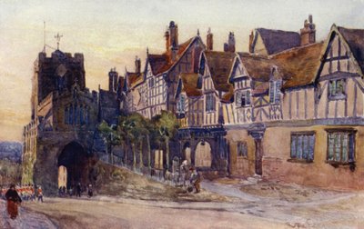 Szpital Leicester, Warwick autorstwa Frederick William Newton Whitehead