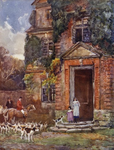 Stara Hala w Packington autorstwa Frederick William Newton Whitehead