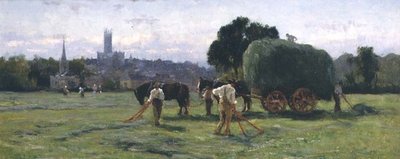 Grabienie siana autorstwa Frederick William Newton Whitehead