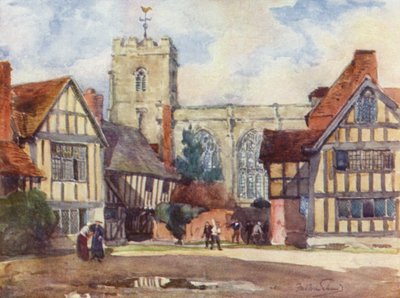 Stratford-on-Avon, gimnazjum autorstwa Frederick William Newton Whitehead
