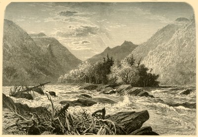 „Wyspa górska”, 1872. autorstwa Frederick William Quartley
