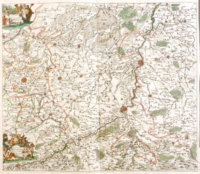 Belgia, Holandia autorstwa Frederick de Wit