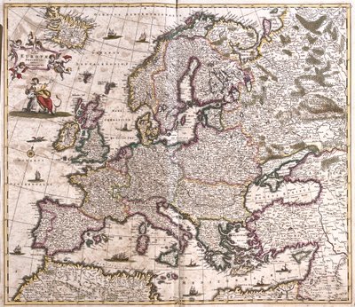 Europa autorstwa Frederick de Wit