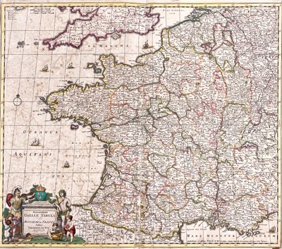 Francja, Francja autorstwa Frederick de Wit