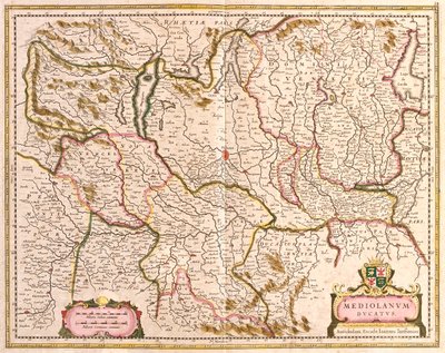 Lombardia, Włochy autorstwa Frederick de Wit