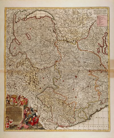 Mapa francuskich, szwajcarskich i włoskich regionów alpejskich i transalpejskich oraz regionu Ligurii Zachodniej, mapa autorstwa Frederika de Wita z Atlas Sive Descriptio Terrarum Orbis autorstwa Frederick de Wit