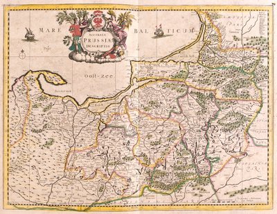 pomorskie, kujawsko-pomorskie, mazowieckie, warmińsko-mazurskie, podlaskie, obwód kaliningradzki, Niemcy autorstwa Frederick de Wit