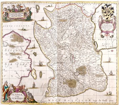 Scania, Szwecja autorstwa Frederick de Wit