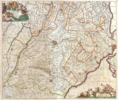 Utrecht, Holandia Północna, Limburgia, Geldria, Holandia autorstwa Frederick de Wit