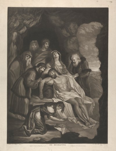 Pogrzeb autorstwa Frederik Christiaan Bierweiler