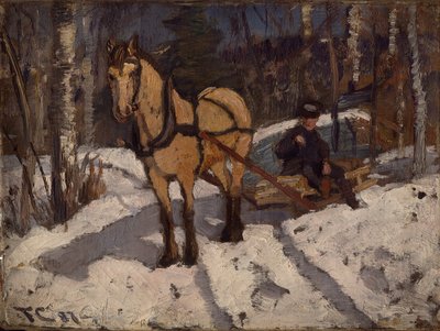 Drwal autorstwa Frederik Collett