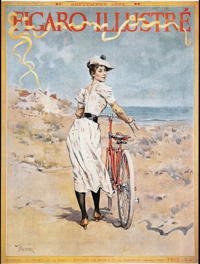 Plakat reklamujący "Figaro Illustre", 1893 r. autorstwa Frederik Hendrik Kaemmerer