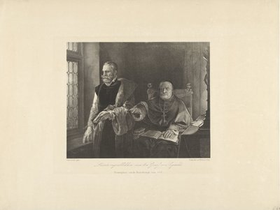 Ostatnie chwile Egmonda w celi, 1568 Ostatnie chwile hrabiego Egmond (tytuł na obiekcie) autorstwa Frederik Hendrik Weissenbruch (possibly)
