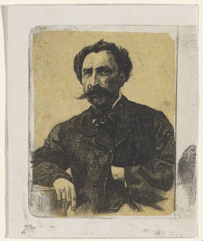 Portret Samuela Verveera autorstwa Frederik Hendrik Weissenbruch