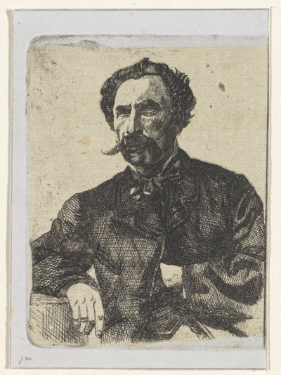 Portret Samuela Verveera autorstwa Frederik Hendrik Weissenbruch