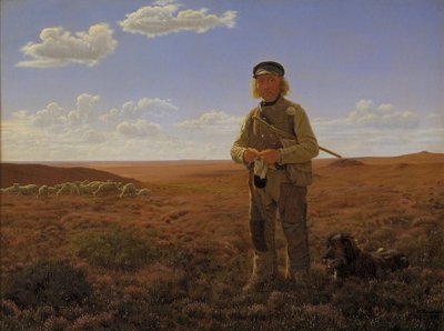 Owczarek jutlandzki na Maurach autorstwa Frederik Vermehren