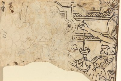 Chrystus na krzyżu złotniczym autorstwa French 15th Century